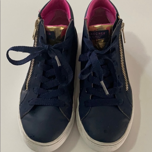 Sketchers Street sneaker booties w/ memory foam, 2 - Picture 4 of 10